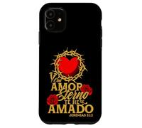 Con Amor eterno Te he Amado, versículo Jeremías 31:3 Coque pour iPhone 11