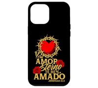 Con Amor eterno Te he Amado, versículo Jeremías 31:3 Coque pour iPhone 12 Pro Max