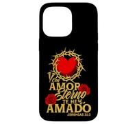 Con Amor eterno Te he Amado, versículo Jeremías 31:3 Coque pour iPhone 14 Pro Max