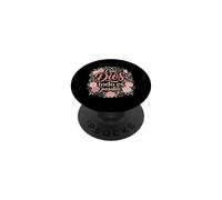 Con Dios Todo ES Posible Floral Chrétien Espagnol Religieux PopSockets PopGrip Adhésif