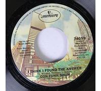 CON FUNK SHUN - CON FUNK SHUN 45 RPM I THINK I FOUND THE ANSWER / CHASE ME