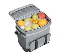 Con Ruedas - 35 Litros Oxford Tela Y EVA, Portátil Con ASA | Rodante Para Viajes Playa Compras, Picnic Camping Patio, Enfriador De Bebidas Y Alimentos Transportable