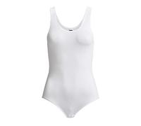 con-ta Body pour femme en modal confortable avec slip confortable et boutons pression - En modal doux - Tailles : 36/XS à 48/3XL - Blanc - XXXL