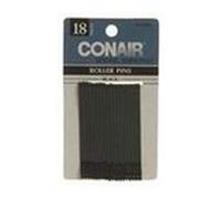 Conair 55300Z Lot de 18 épingles à rouleau noires 6,3 cm