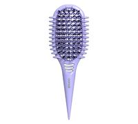 CONAIR Brosse à cheveux Curl Define Pro - Produits de brosse à cheveux bouclés - Double ventilation conçue pour lisser, séparer et définir les boucles - Poignée conique unique pour séparer - Violet