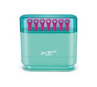 Conair HS18RT HOT STICKS Silicone Hot Roller Set with 7 Small and 7 Medium Rollers No Clips Needed