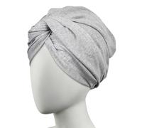 Conair Serviette à Cheveux en Coton pour Femme, séchage Rapide, Ultra absorbante, pour Tous Les Types et Longueurs, Serviette en Coton de Style Turban Aide à Maintenir Un Style de Boucles Naturelles