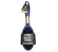 Conair Velvet Touch Lot de 3 brosses à cheveux rondes à base de coussin