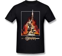 Conan The Barbarian T Shirt Conan The Barbarian T-Shirt Fashion Cottonhirt Awesome Men Short-Sleeve Tshirt Streetwear XL