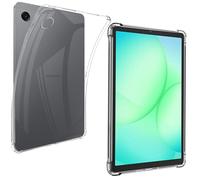 CONAPIKA Coque pour Samsung Galaxy Tab A11/Tab A9 8,7", légère, souple, souple, renforcée en TPU, protection contre les chutes, antichoc et anti-rayures - Transparent