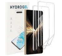 CONAPIKA Lot de 2 films protecteurs d'écran externes élastiques pour Honor Magic V5, film hydrogel en TPU transparent et souple, anti-rayures, auto-cicatrisant, sans bulles, avec outil d'installation