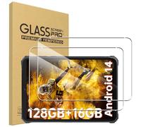 CONAPIKA Lot de 2 protections d'écran en verre trempé pour OUKITEL RT3/RT3 PRO/RT3 Plus 8 pouces, HD clair, dureté 9H, anti-rayures, incassable, sans bulles, sensibilité tactile, anti-traces de doigts