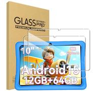 CONAPIKA Lot de 2 protections d'écran en verre trempé pour tablette TABWEE K10/Tabwee Kids 10,1", HD transparent, dureté 9H, anti-rayures, incassable, sans bulles, sensibilité tactile, anti-traces de