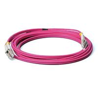 CONBIC® Câble à fibre optique LWL - 5 m OM4 LC vers LC mâle - Câble patch Duplex 50/125 - Fibre optique 5 m