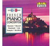 Conc. Francais Pour Piano : Boieldieu, Massenet, Pierne, Lalo, Chainade, Roussel,