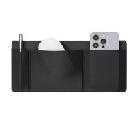 CONCACT Sac de rangement pour souris - Porte 3 tasses autocollantes pour disque dur, câbles | Concact Storage Sleeve pour réunions de travail, études étudiants, trajets en déplacement, bibliothèque