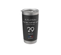 Concarneau 29, Finistere, Bretagne, Francia Gobelet isotherme en acier inoxydable double paroi
