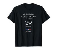 Concarneau 29, Finistere, Bretagne, Francia T-Shirt Graphique avec Valeur