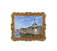 Concarneau Bretagne France Aimant de Réfrigérateur 3D Souvenir Voyage Décoration Frigo Autocollant Magnétique Craft Collection