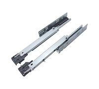 Concea Lot de 2 glissières de tiroir à extension complète à 3 plis pour un fonctionnement fluide et silencieux et une installation facile. Parfait pour la cuisine et les meubles