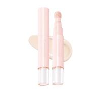 Concealer 2 in 1 Liquid Foundation Eye Concealer Pen, 24H Long-Lasting Waterproof Concealers Stick, Covers Blemishes & Under-Eye Circles, Multi-Functional Concealers for Eye Makeup,01#