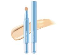 Concealer De Teint Avec Tête D'éponge, Anticerne Stick 7g, Anti Cerne Correcteur, Maquillage Couvrance Précise, Hydratante, Cache Les Taches D'acné, Cernes Et Cicatrices Du Visage, 01# Ivoire