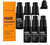 Concealer Filling Cream,Lefron Hair Magic Concealer 2.0-Waterproof Root Touch Up For Gray Coverage,Thinning Hair&Bald Spots,Sweatproof Scalp Filler For Men&Women,50g Natural-Looking Thickening (6PCS)