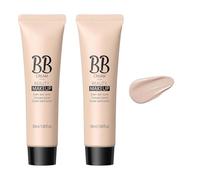 Concealer Hydrating BB Cream, BB Cream Beauty Makeup, Fond de teint champignon BB crème coussin d'air Correcteur hydratant CC crème, entièrement couvrant Longue durée et résistant à l'eau (MEDIUM, 2)