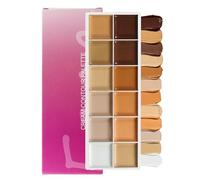 Concealer Palette, 12 Color Cream Contour Kit, Full Coverage Makeup Concealer, Professional Blendable Formula for Women with Mature Skin, Offices, Prom, Weddings, Dates and Travel