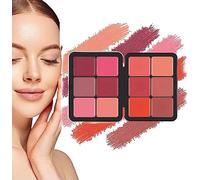 Concealer Palette, 12 Colors Makeup Cream Blush Palette, Concealer Foundation Palette,Long-Wearing Full Coverage Makeup for All Skin Types (2#, 12cm)