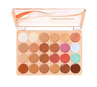 Concealer Palette - 24 Color Blendable Highlighter Foundation Cream | 24x1.7g Makeup Contour Kit for Women Girls Adults Beginners, Perfect for Outdoor Home Hotel Travel
