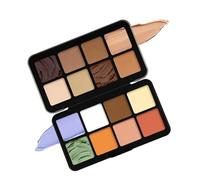 Concealer Palette, Face Cosmetics Palette, 16-Color Makeup Palette, Waterproof Contouring Palette, Sculpting and Highlighting Palette, Cream Contour Palette, Makeup Concealing Palette,