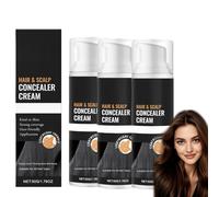 Concealeur de cheveux imperméable pour les femmes et les hommes - racine et cuir chevelu Touch Up, imperméable et couverture du cuir chevelu à l'épreuve de la sueur (3)