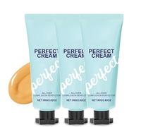 Concealing Foundation Perfecting Cream, Waterproof Long Lasting Even Skin Tone, Natural Body Makeup Foundation For Mature Skin Smooth Tone Body Makeup, Long Lasting Leg Cover Up (3PC, 80g)