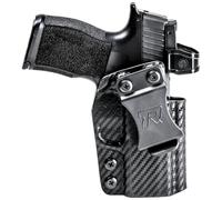 Concealment Express IWB KYDEX Holster pour Glock 17/19/19X/22/23/26/27/31/32/33/45 (G1-5) | Droite | Fibre de carbone Noir