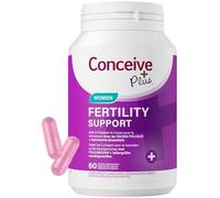 Conceive Plus Complément Fertilité pour Femmes, 60 Capsules | Équilibre Hormonal, Avec Calcium, Vitamine D, Myo Inositol, Acide Folique, Inositol, Choline