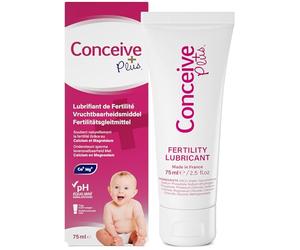 Conceive Plus Lubrifiant de Fertilité pour les Couples Essayant de Concevoir en Gel à Base d'eau Avec Magnésium et Calcium pH équilibré Gel Lubrifiant Sexuel pour Couple - 75 ml / 2,5 Fl Oz