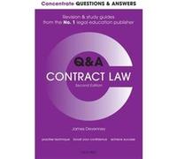 Concentrate Questions and Answers Contract Law - James Devenney - Oxford University Press - Livre en Anglais - Paperback James DevenneyJames Devenney (Auteur)