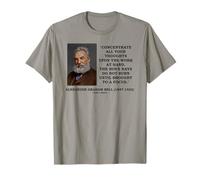 Concentrate Thoughts Work at Hand Rayons Focus Bell Qte T-Shirt