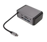 Concentrateur 12-en-1 de Type C, Prise en Charge du Concentrateur USB Multiport 4K 30Hz 100W PD pour Les Jeux
