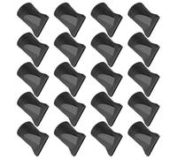 Concentrateur D’embout de Sèche-cheveux Plat Noir, 20 Pcs | Plastique, Forme Bec de Canard, Usage Maison et Voyage, Style Salon Professionnel