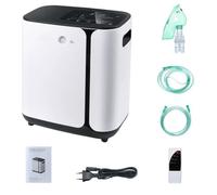 Concentrateur d'oxygène - OEM - Modèle compact - Écran miroir LED - Débit 1-8 L/min - Portable 5 kg