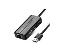 - Concentrateur (hub) - 3 x SuperSpeed USB 3.0 + 1 x 10/100/1000 - de bureau