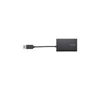 Targus ACH122EUZ hub & concentrateur USB 3.2 Gen 1 (3.1 Gen 1) Type-A Noir