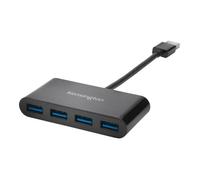 Hub USB 3.0 Kensington UH4000 4 Port Hub 4 ports noir