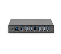 - Concentrateur (hub) - ligne industrielle - 7 x SuperSpeed USB 3.0 - de bureau, Montage sur rail DIN, fixation murale
