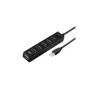 ACT Hub USB 7 Ports avec Interrupteur Marche/arrêt AC6215