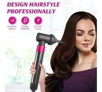 Concentrateur Professionnel + Buse Lissante + Diffuseur + Adaptateur pour pour Fer à Friser Se Transformant en SèChe-Cheveux