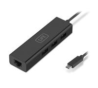 Concentrateur USB-C 1Life USB:HUB 3 RJ45 Gigabit Noir