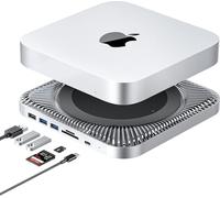 Concentrateur USB-C avec boîtier de disque dur pour Mac Mini M1, extension de ports et espace pour un SSD, parfaitement adapté au Mac Mini
